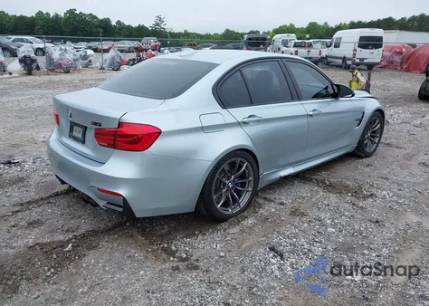 2017 BMW M3 from USA, damaged, VIN WBS8M9C31H5G85413